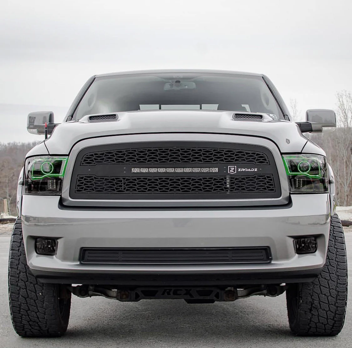 2013-2018 Dodge Ram 1500 2500 RGBW Flow Series LED Halo Kit (Outline) - Image 7