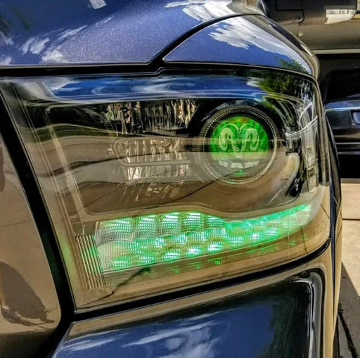 2013-2018 Dodge Ram 1500 2500 RGBW Flow Series LED DRL Boards - Image 10