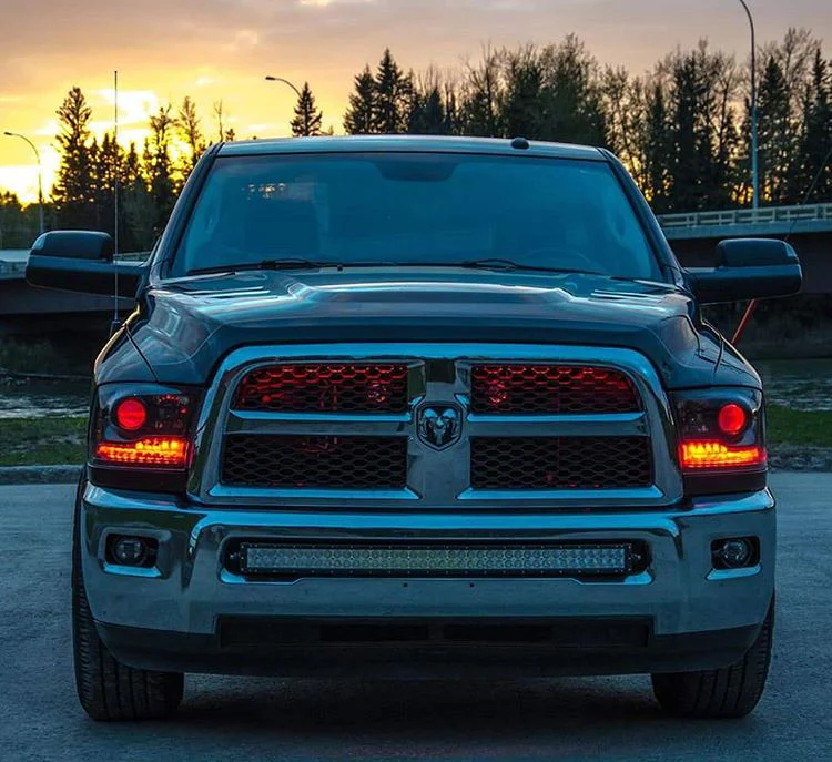 2013-2018 Dodge Ram 1500 2500 RGBW Flow Series LED DRL Boards - Image 5