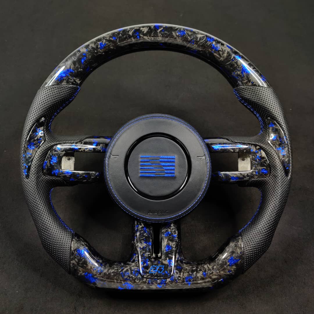 2015-2023 Ford Mustang Carbon Fiber Steering Wheel - Image 53