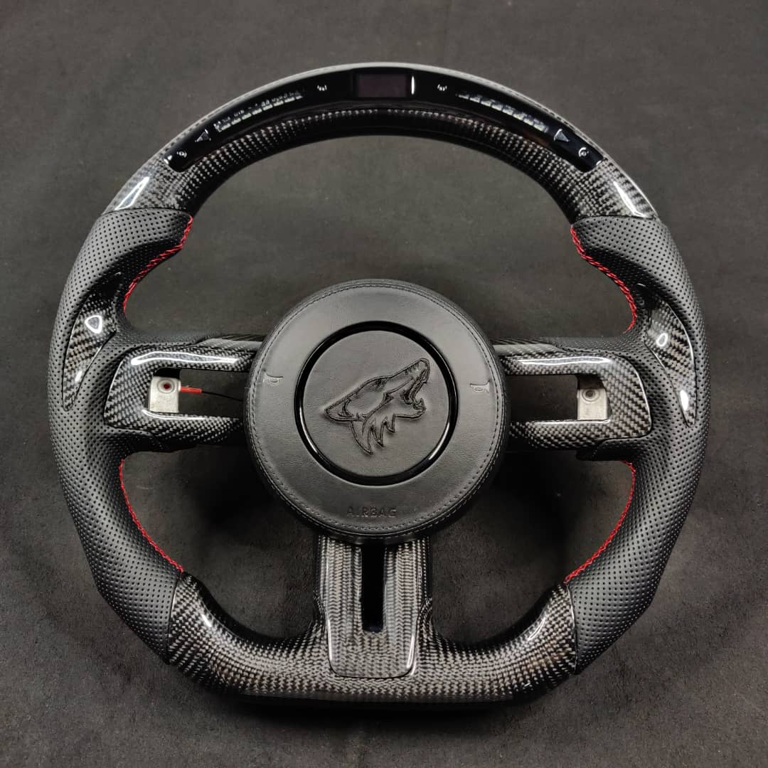 2015-2023 Ford Mustang Carbon Fiber Steering Wheel - Image 64