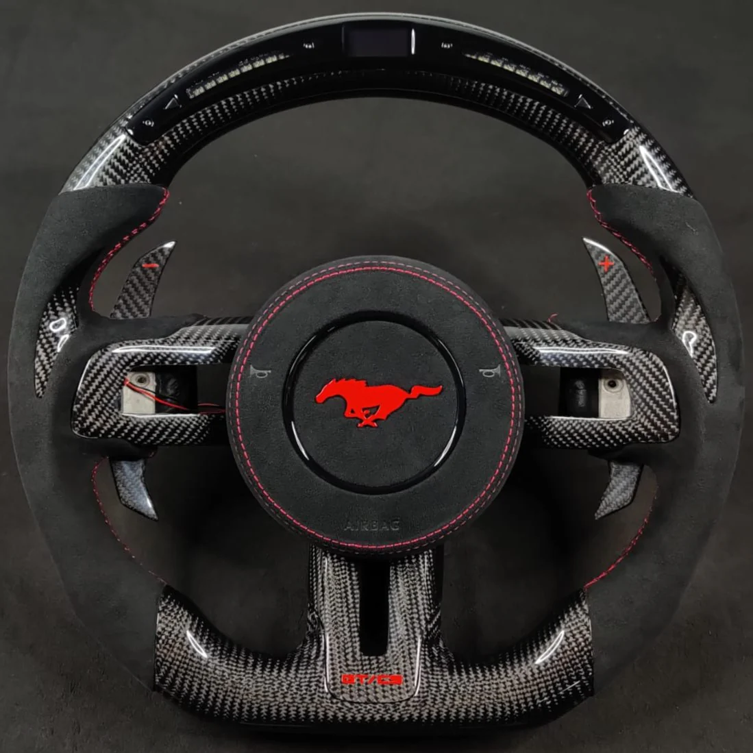 2015-2023 Ford Mustang Carbon Fiber Steering Wheel - Image 21