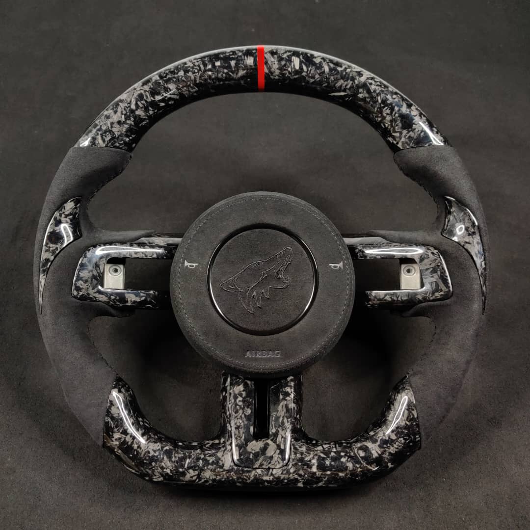 2015-2023 Ford Mustang Carbon Fiber Steering Wheel - Image 65