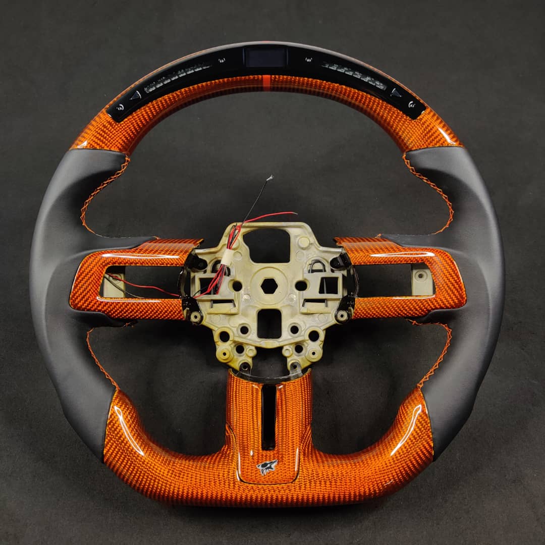2015-2023 Ford Mustang Carbon Fiber Steering Wheel - Image 71