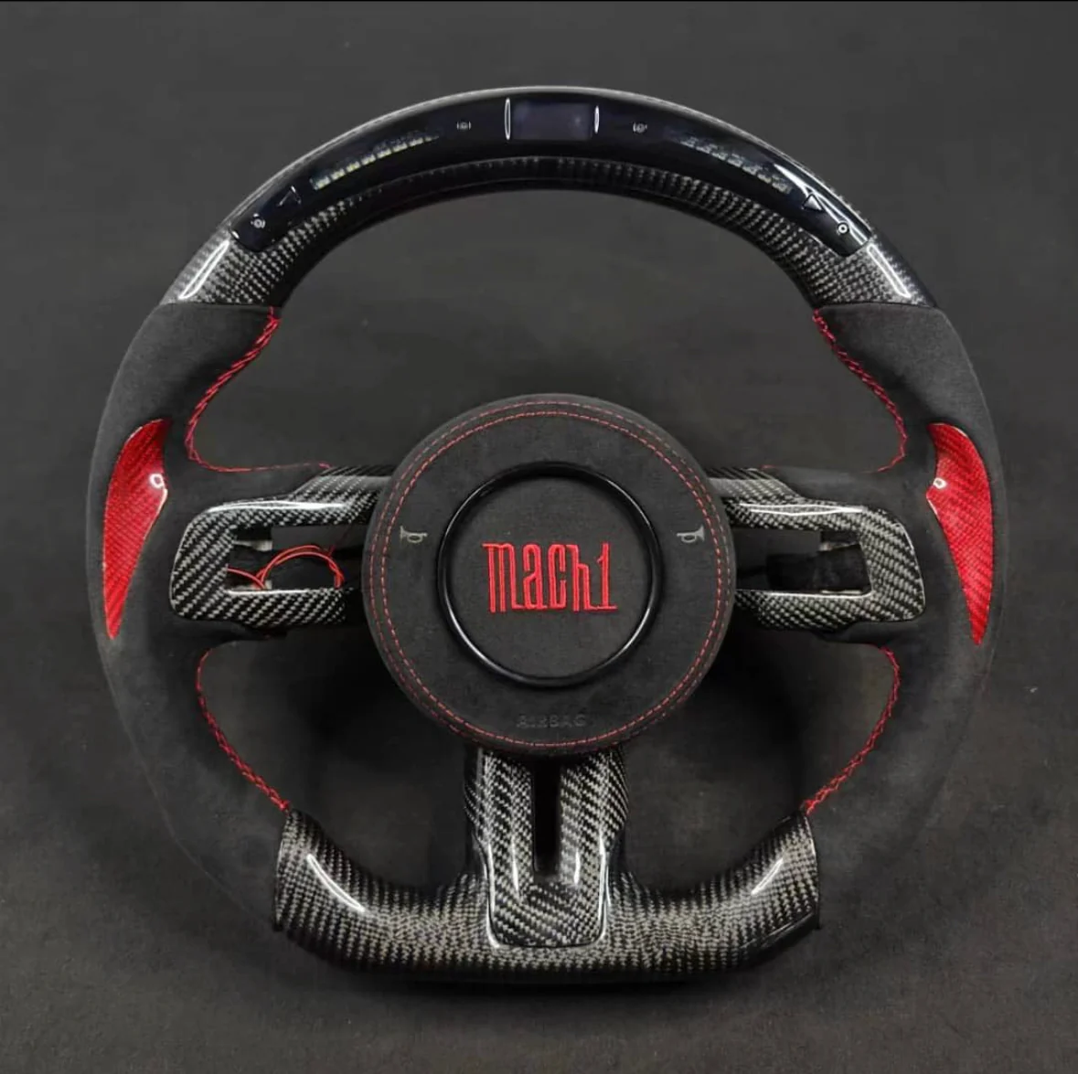 2015-2023 Ford Mustang Carbon Fiber Steering Wheel - Image 81