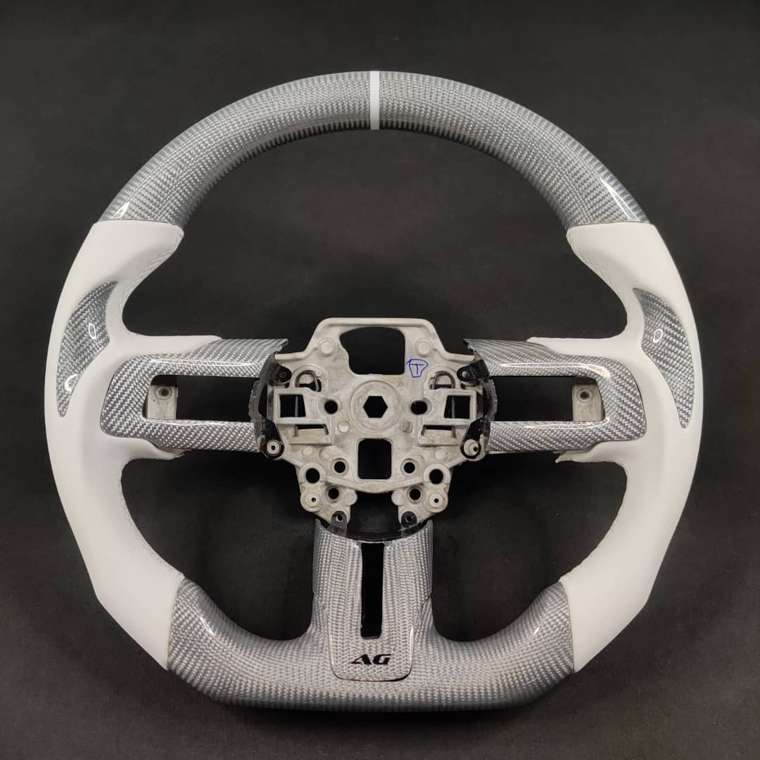 2015-2023 Ford Mustang Carbon Fiber Steering Wheel - Image 86