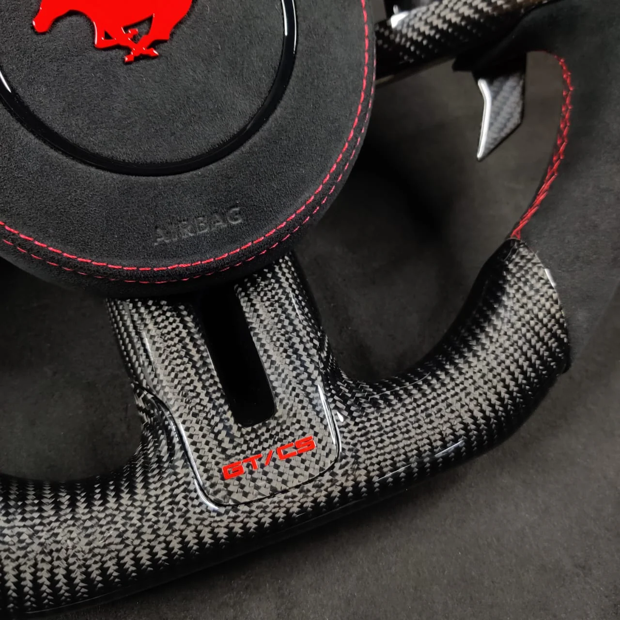 2015-2023 Ford Mustang Carbon Fiber Steering Wheel - Image 98