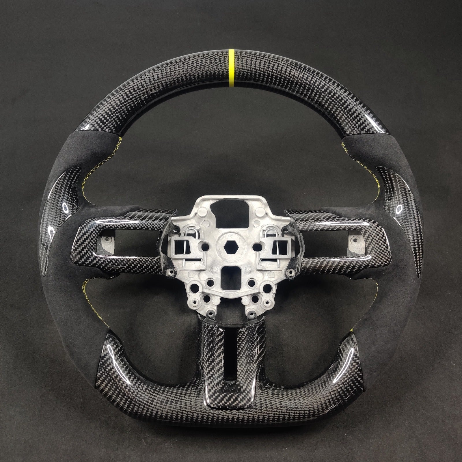 2015-2023 Ford Mustang Carbon Fiber Steering Wheel - Image 99