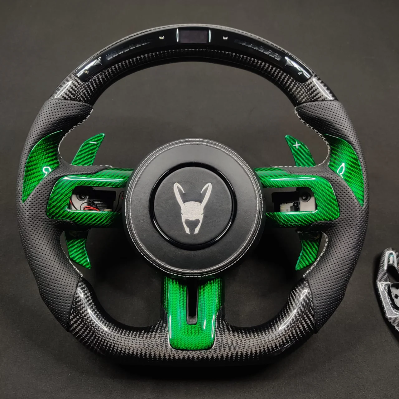 2015-2023 Ford Mustang Carbon Fiber Steering Wheel - Image 102