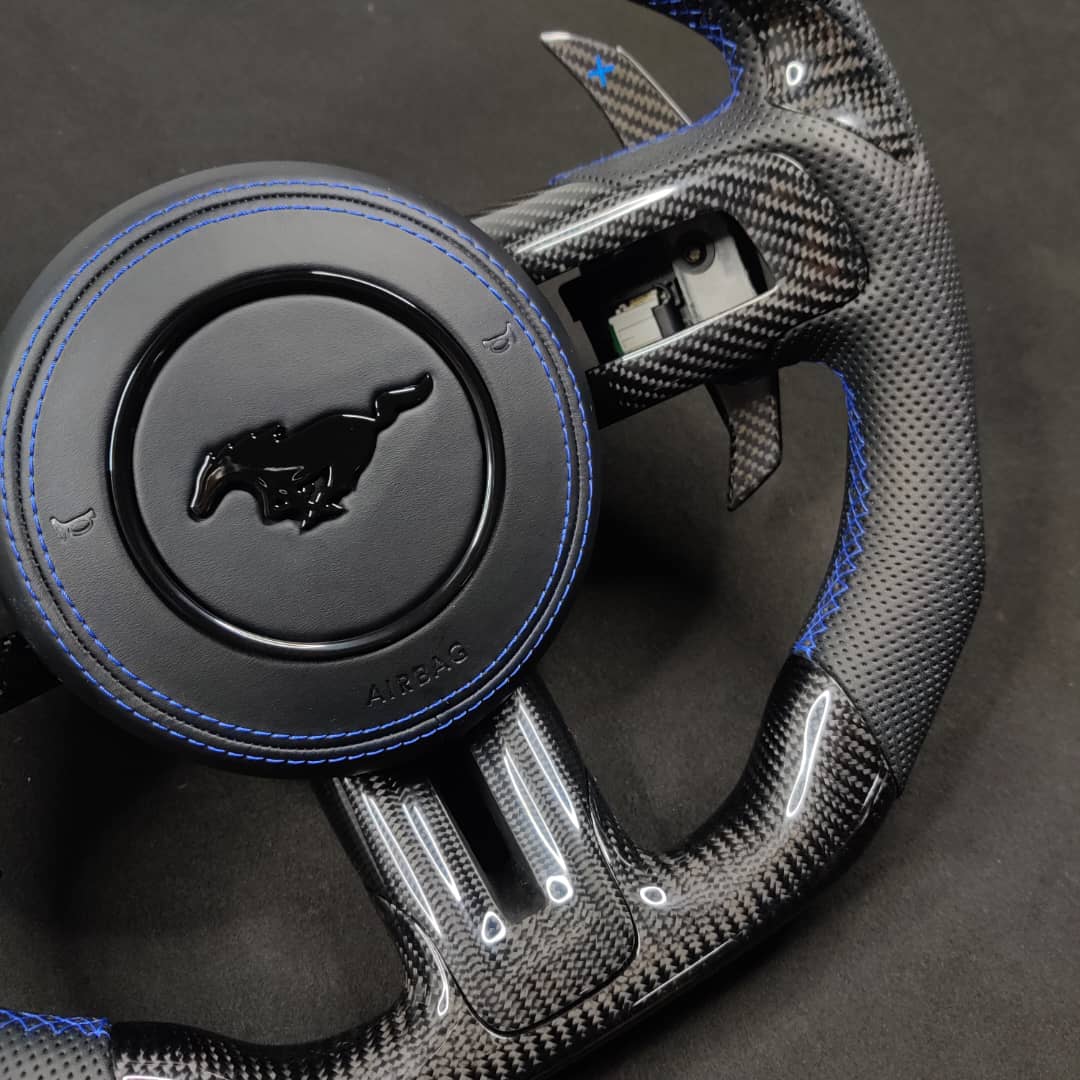 2015-2023 Ford Mustang Carbon Fiber Steering Wheel - Image 108