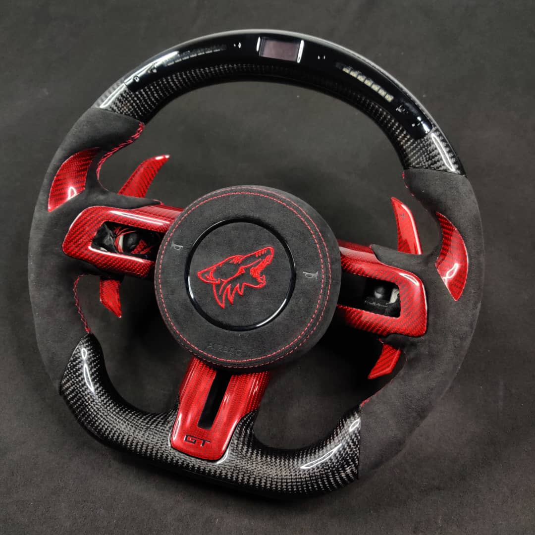 2015-2023 Ford Mustang Carbon Fiber Steering Wheel - Image 109
