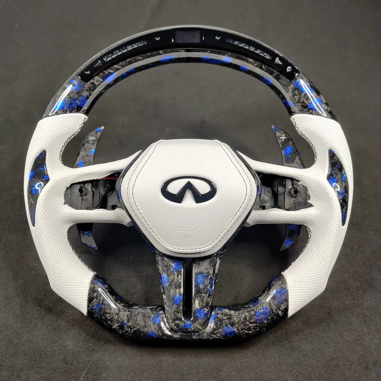 2013-2024 Infiniti Q50 Q60 Custom Carbon Fiber Steering Wheel - Image 58