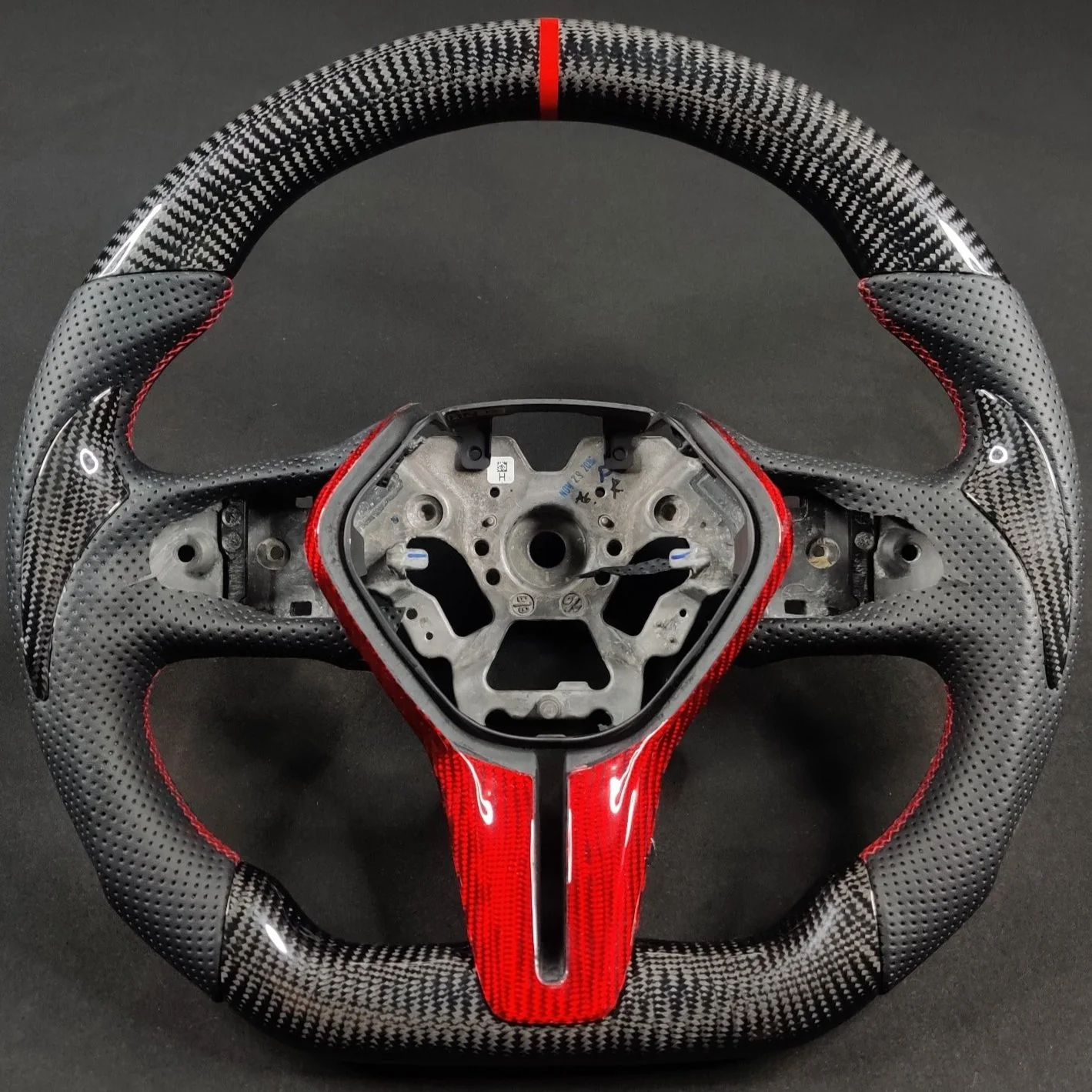2013-2024 Infiniti Q50 Q60 Custom Carbon Fiber Steering Wheel - Image 10