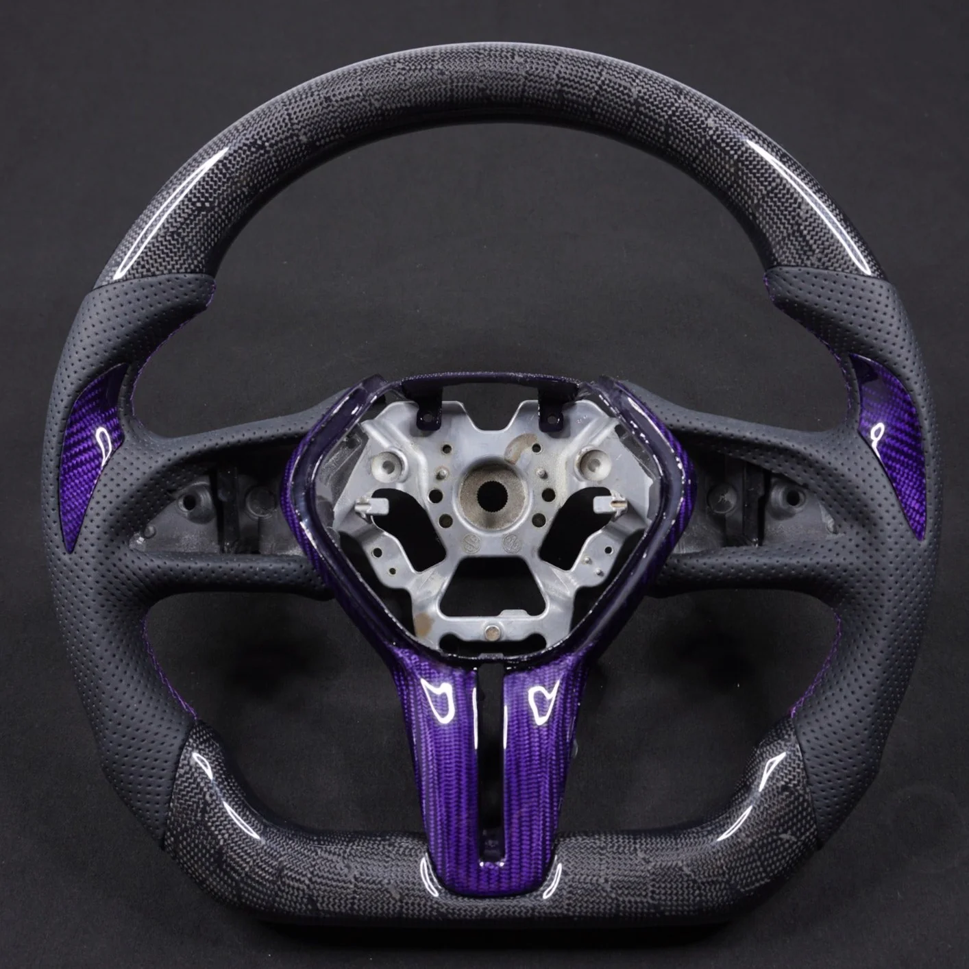 2013-2024 Infiniti Q50 Q60 Custom Carbon Fiber Steering Wheel - Image 12