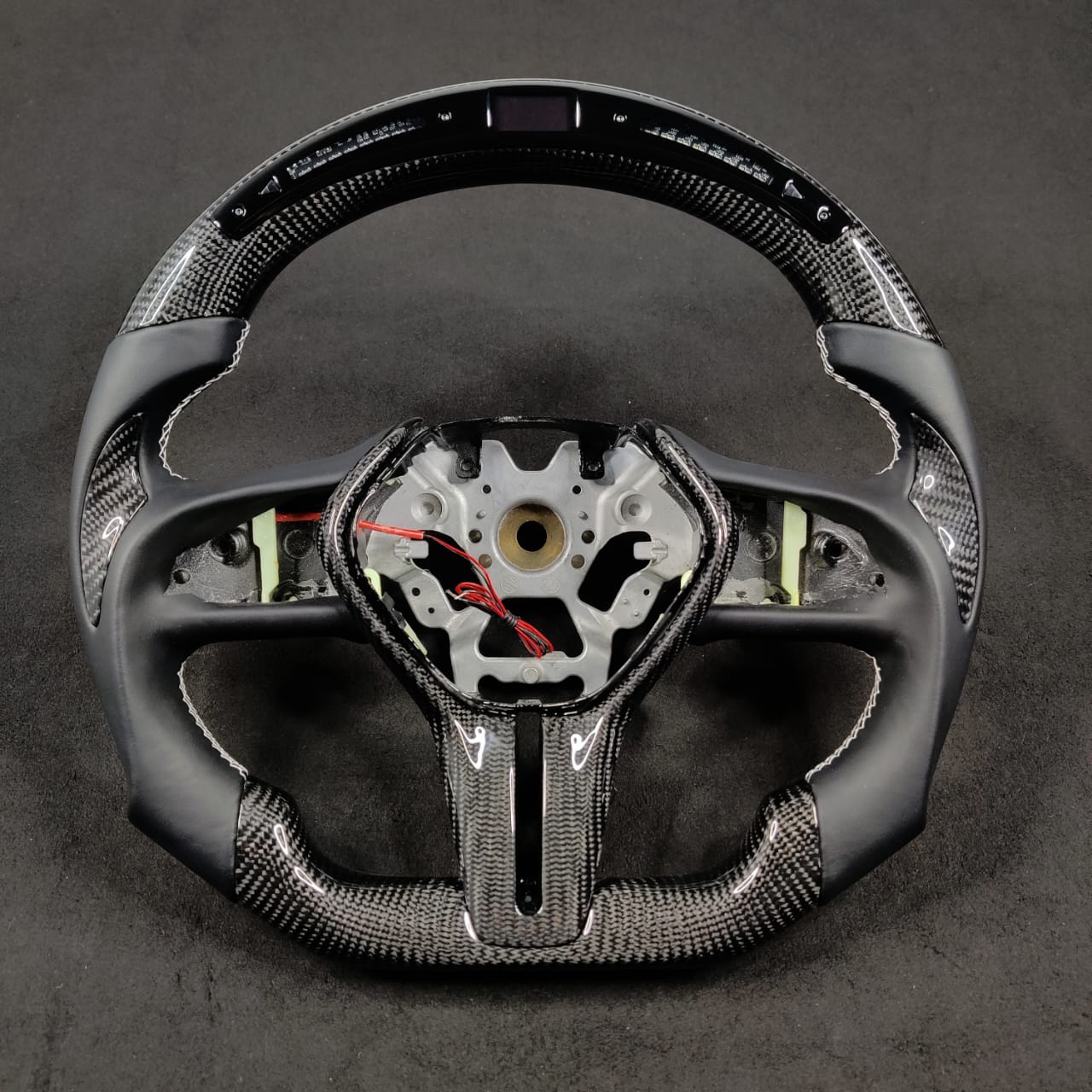 2013-2024 Infiniti Q50 Q60 Custom Carbon Fiber Steering Wheel - Image 25