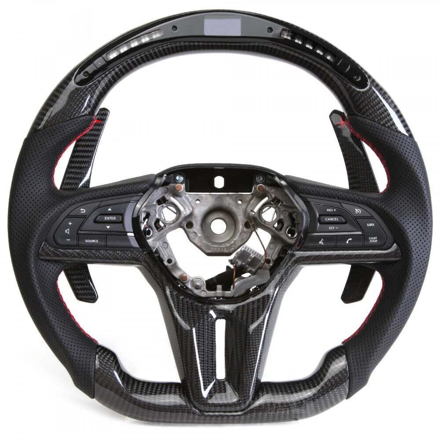 2013-2024 Infiniti Q50 Q60 Custom Carbon Fiber Steering Wheel - Image 26