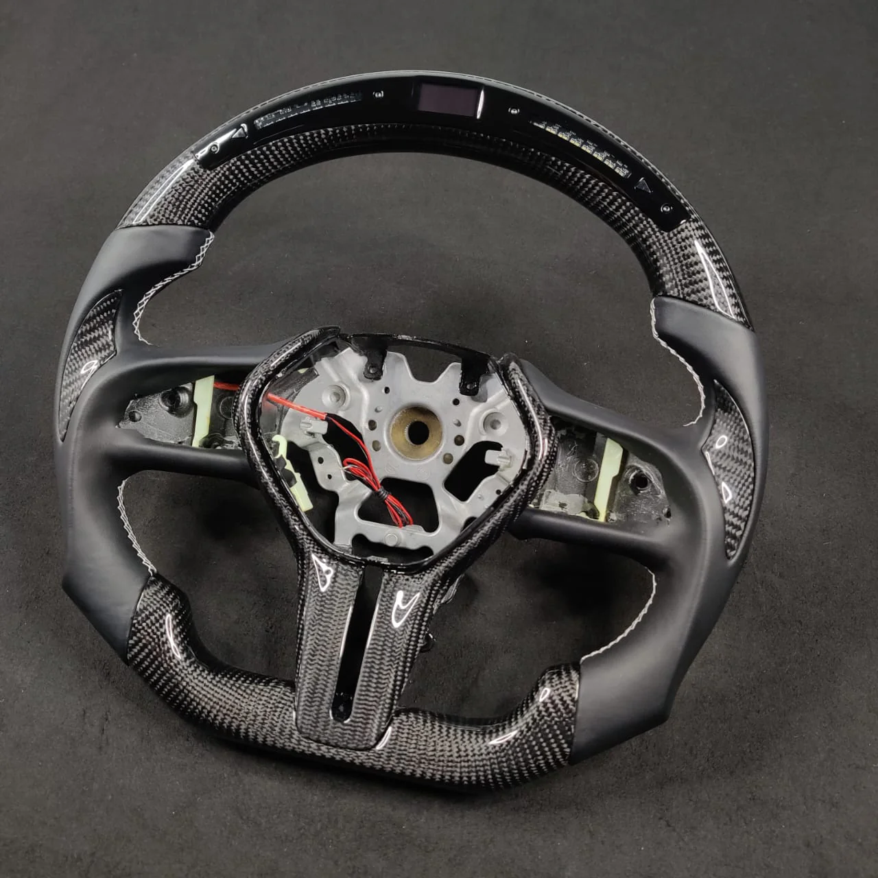 2013-2024 Infiniti Q50 Q60 Custom Carbon Fiber Steering Wheel - Image 45