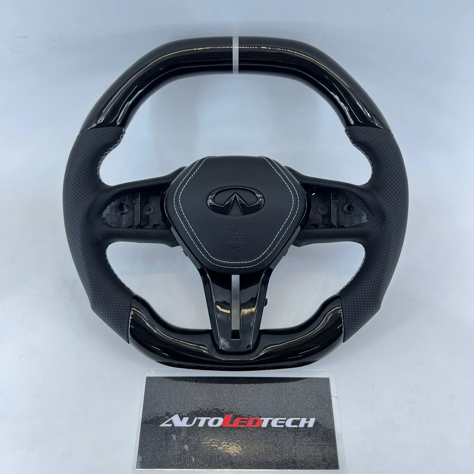 2013-2024 Infiniti Q50 Q60 Custom Carbon Fiber Steering Wheel - Image 20