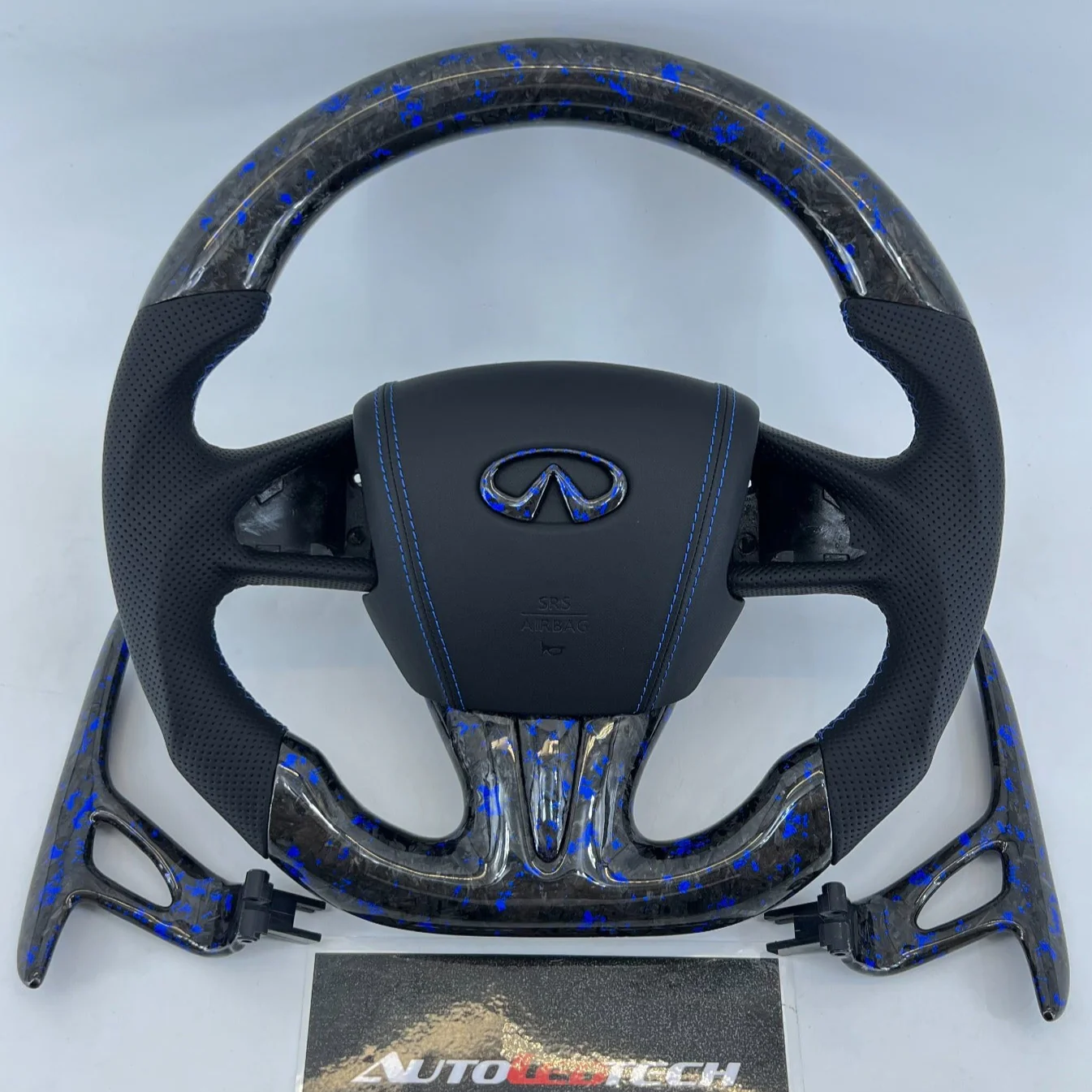 2013-2024 Infiniti Q50 Q60 Custom Carbon Fiber Steering Wheel - Image 8