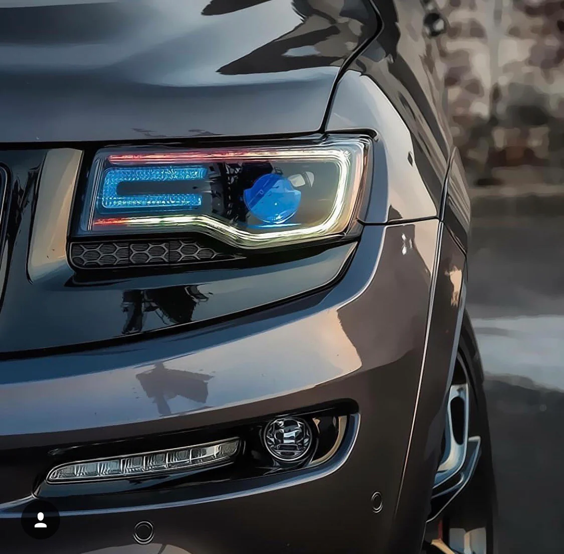 2014-2022 Jeep Grand Cherokee WK2 RGBW Flow Series LED DRL Boards - Image 8