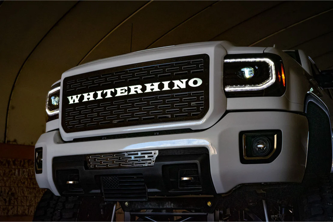 2014-2019 GMC Sierra 1500 2500 HD LED DRL Projector Replacement Headlights - Image 8