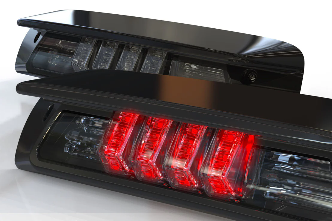 2014-2019 GMC Sierra 1500 2500 Red Smoked LED Tail Lights - Fits all models - Image 29