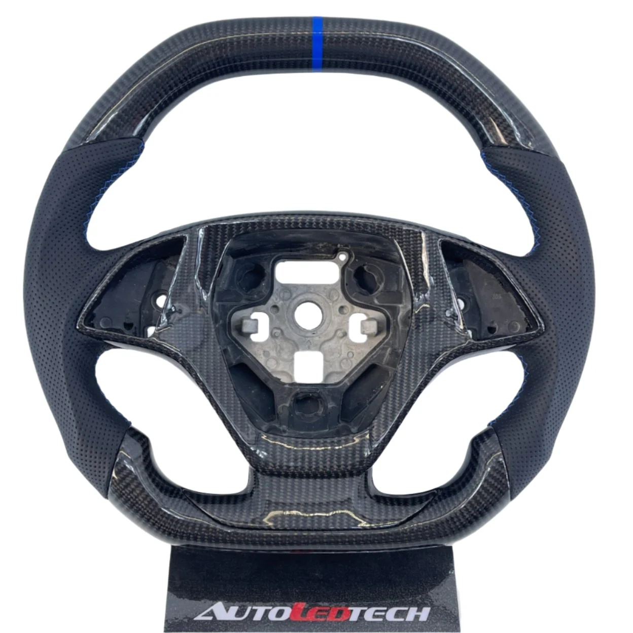 2014-2019 C7 Corvette Carbon Fiber Steering Wheel w/ LED RPM Display - Image 19