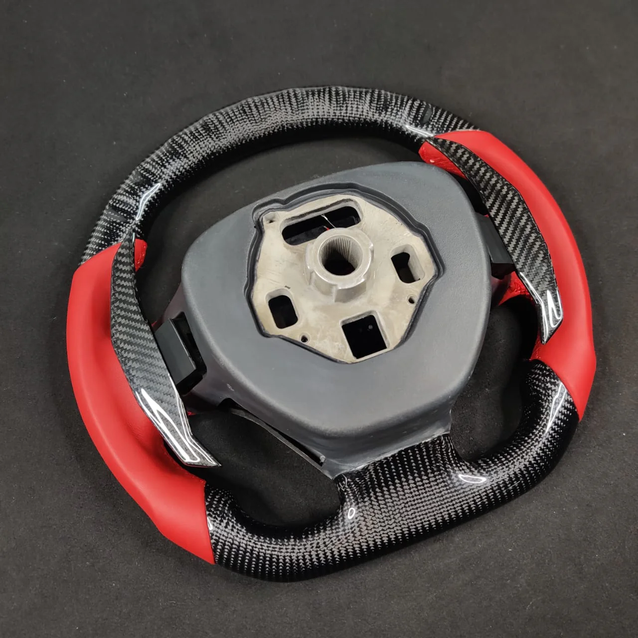 2014-2019 C7 Corvette Carbon Fiber Steering Wheel w/ LED RPM Display - Image 35