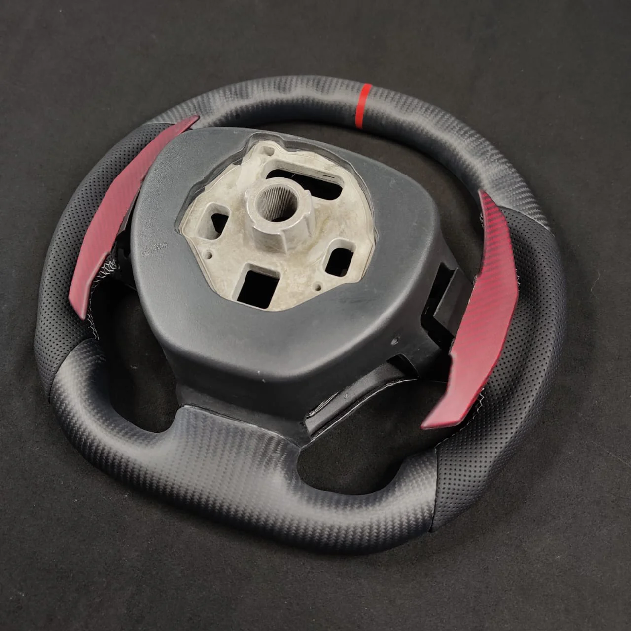 2014-2019 C7 Corvette Carbon Fiber Steering Wheel w/ LED RPM Display - Image 44