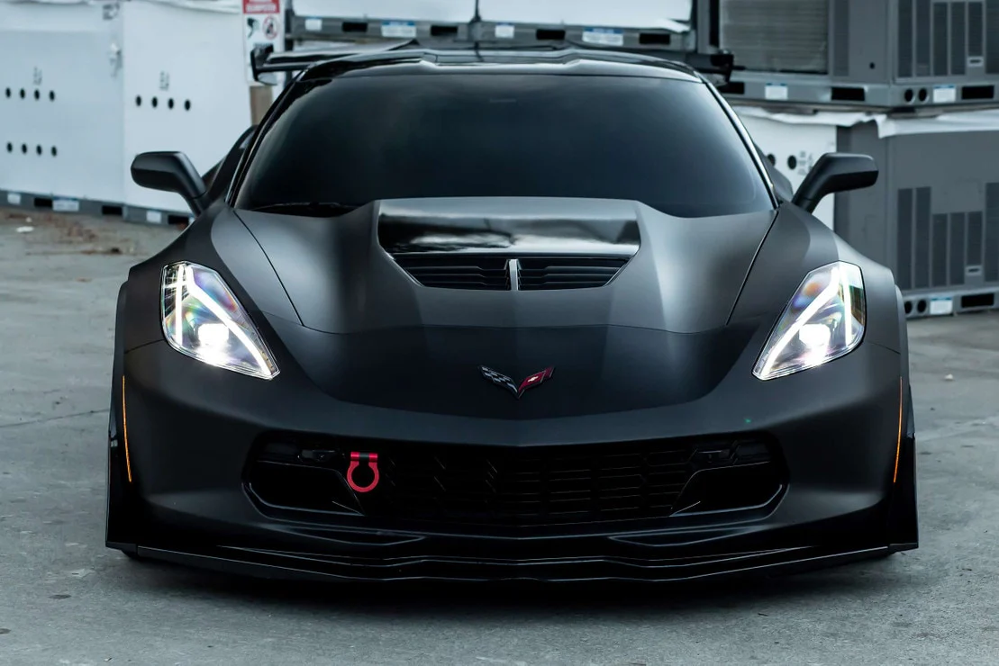 2014-2019 Chevy Corvette FACELIFT LED DRL Projector Headlights - C8 Design - Image 12