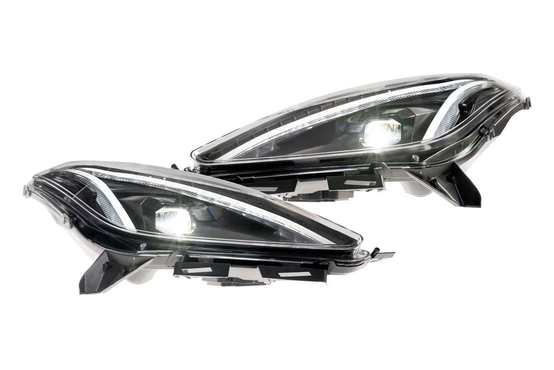 2014-2019 Chevy Corvette FACELIFT LED DRL Projector Headlights - C8 Design - Image 14