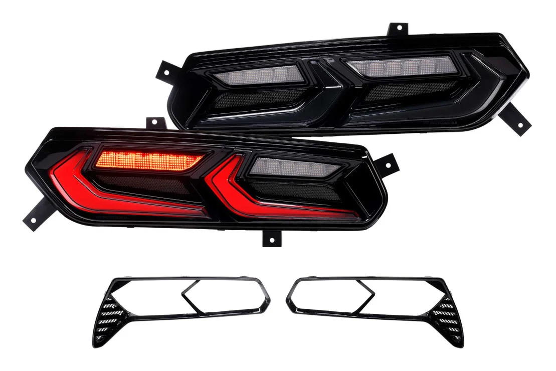 2014-2019 Chevy Corvette FACELIFT LED DRL Projector Headlights - C8 Design - Image 21