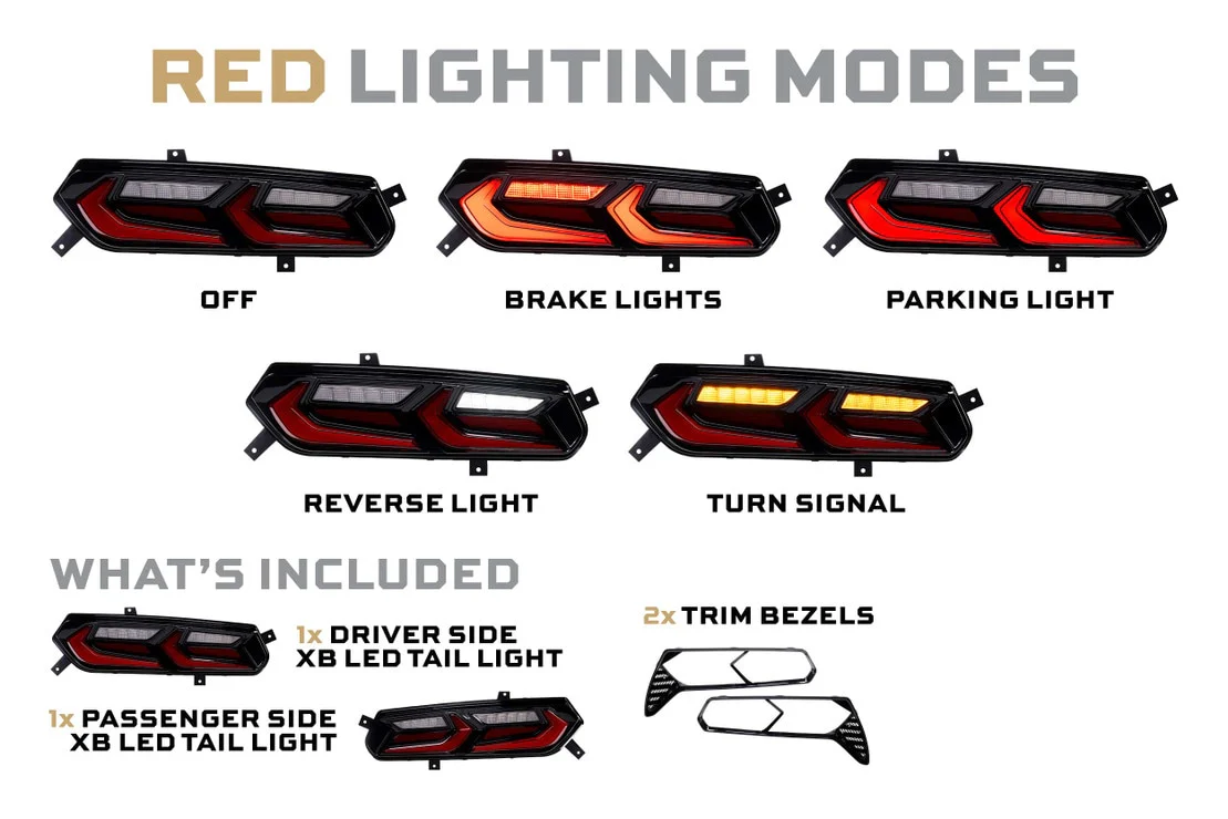 2014-2019 Chevy Corvette FACELIFT LED DRL Projector Headlights - C8 Design - Image 22