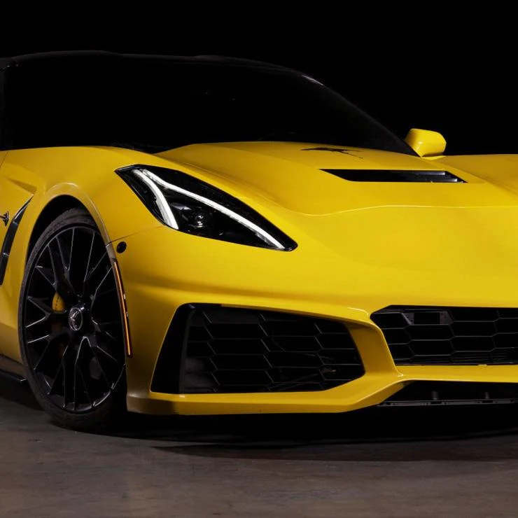 2014-2019 Chevy Corvette FACELIFT LED DRL Projector Headlights - C8 Design - Image 4