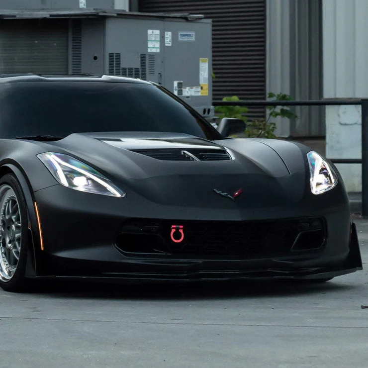 2014-2019 Chevy Corvette FACELIFT LED DRL Projector Headlights - C8 Design - Image 8