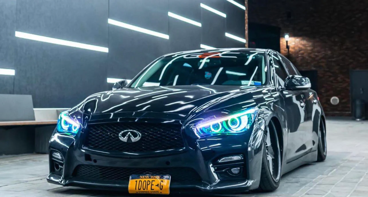 2014-2024 Infiniti Q50 RGBW Flow Series LED DRL Boards - Image 21