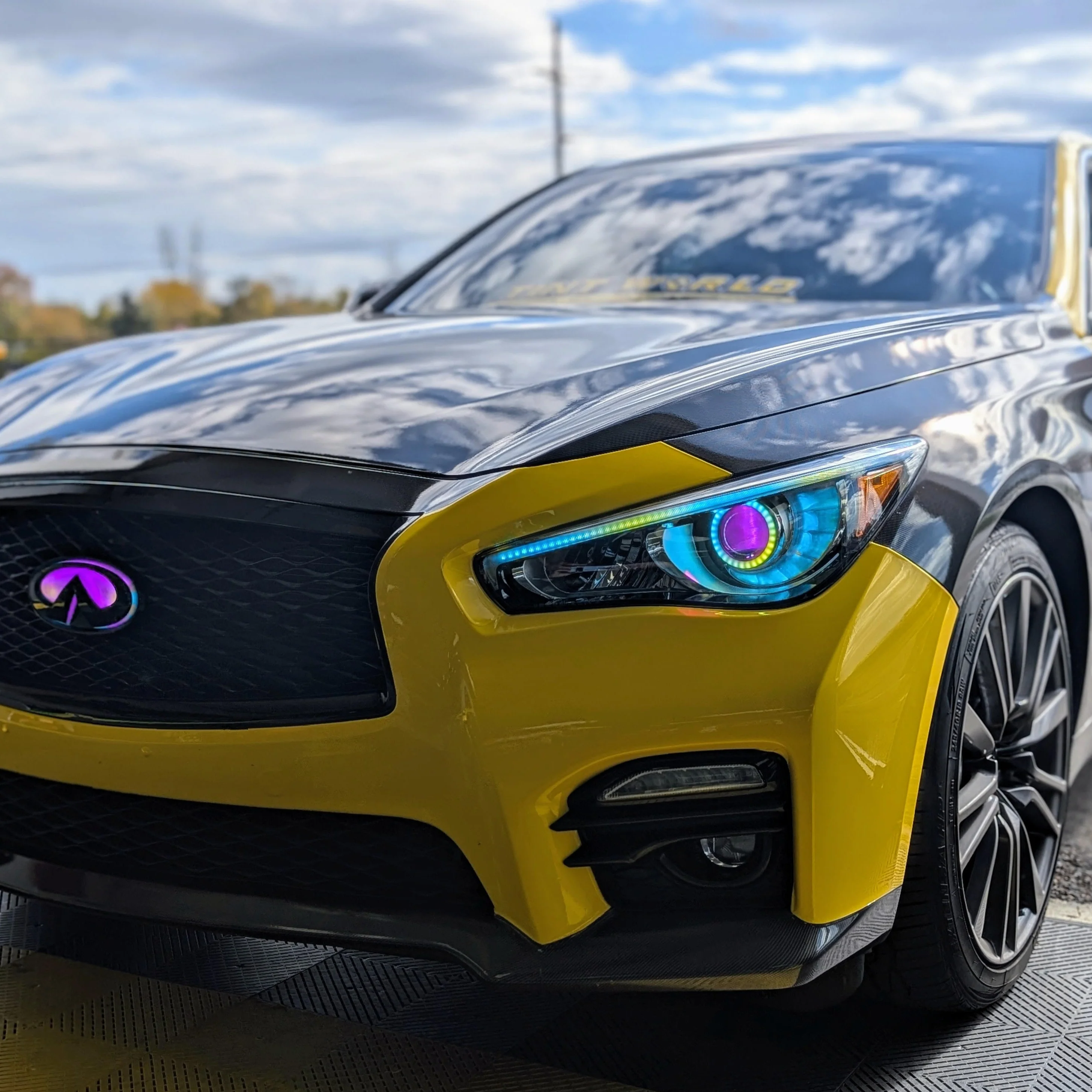 2014-2024 Infiniti Q50 RGBW Flow Series LED DRL Boards - Image 6