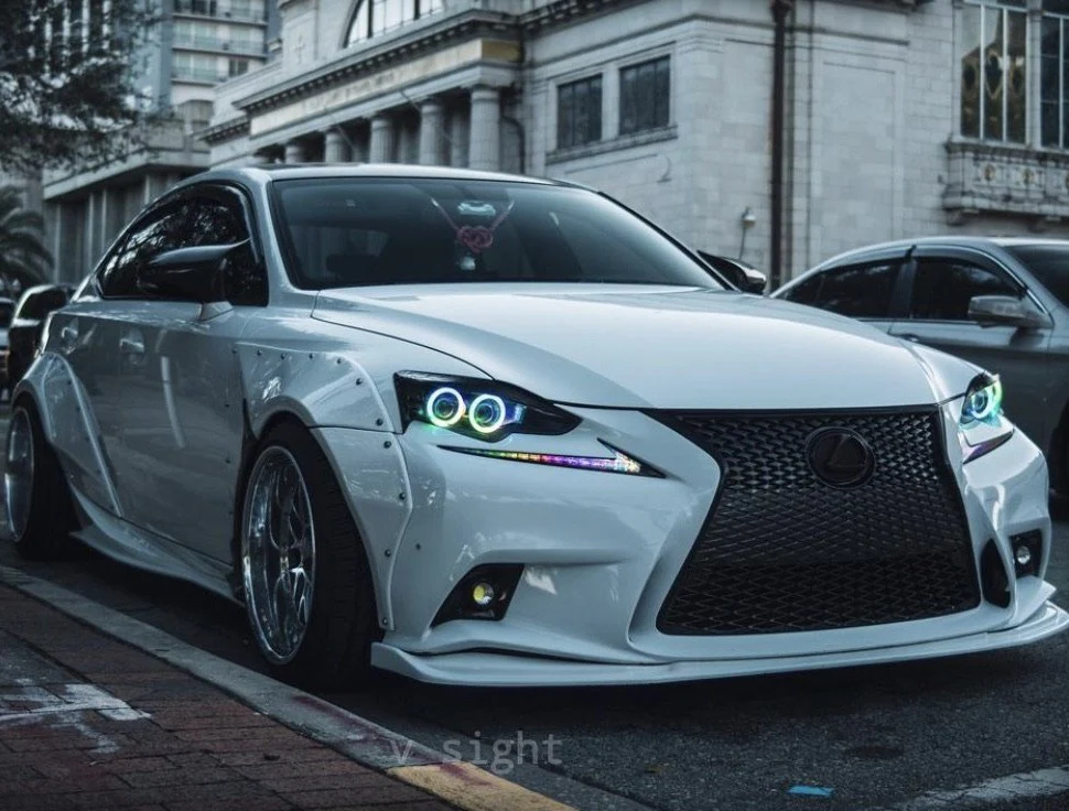 2014-2020 Lexus IS 300 350 RGBW Flow Series LED DRL Boards - Image 4