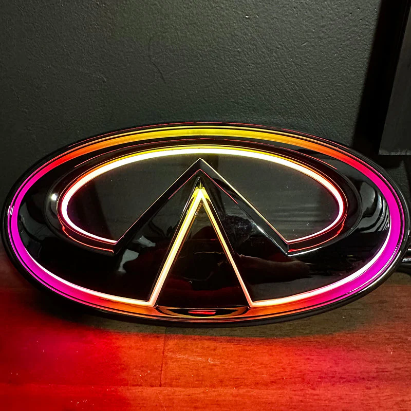 2014-2024 Q50 Q60 Color Changing RGB Flow LED Badge Grill Emblem Logo - Image 19