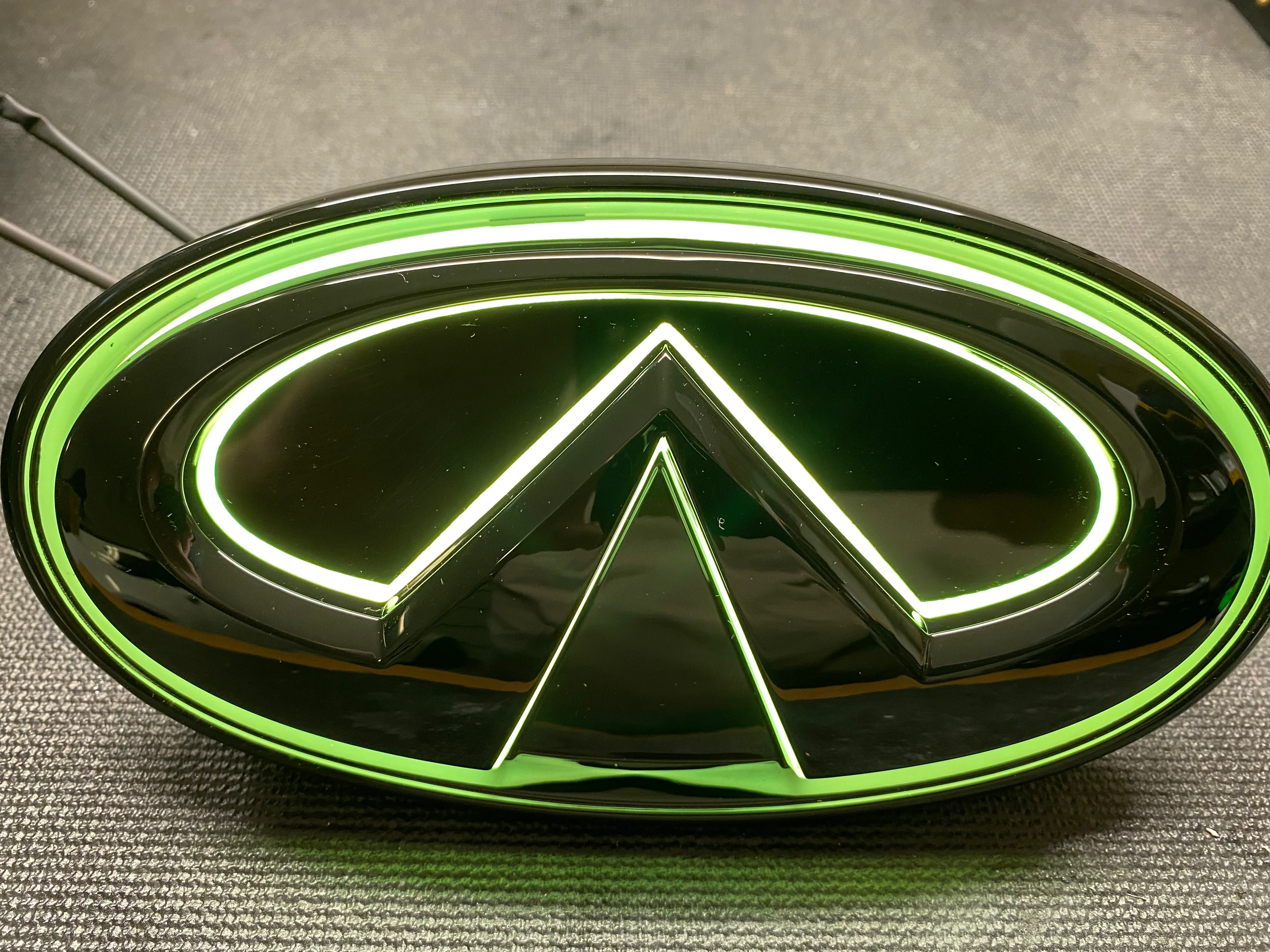 2014-2024 Q50 Q60 Color Changing RGB Flow LED Badge Grill Emblem Logo - Image 23