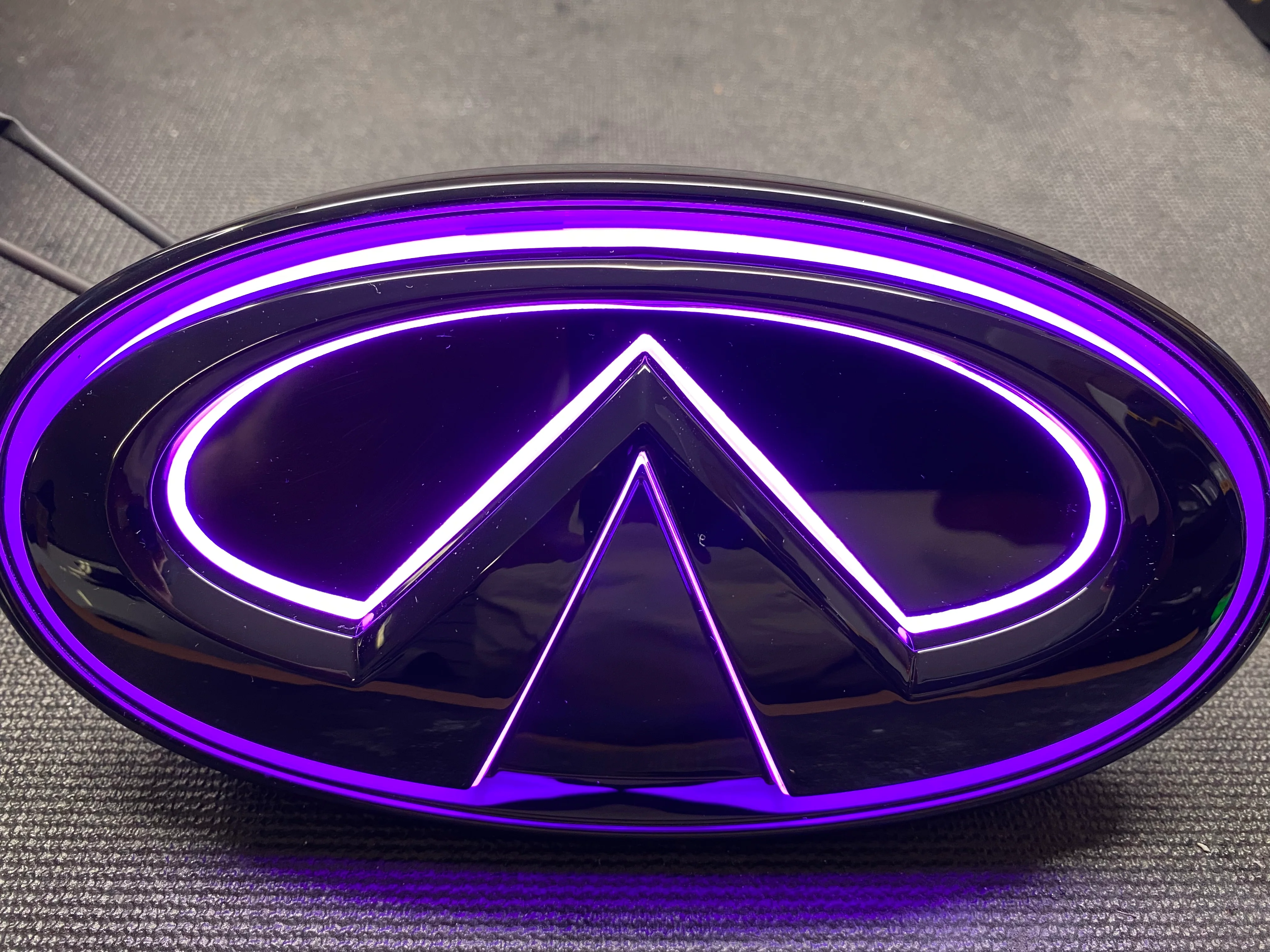 2014-2024 Q50 Q60 Color Changing RGB Flow LED Badge Grill Emblem Logo - Image 24