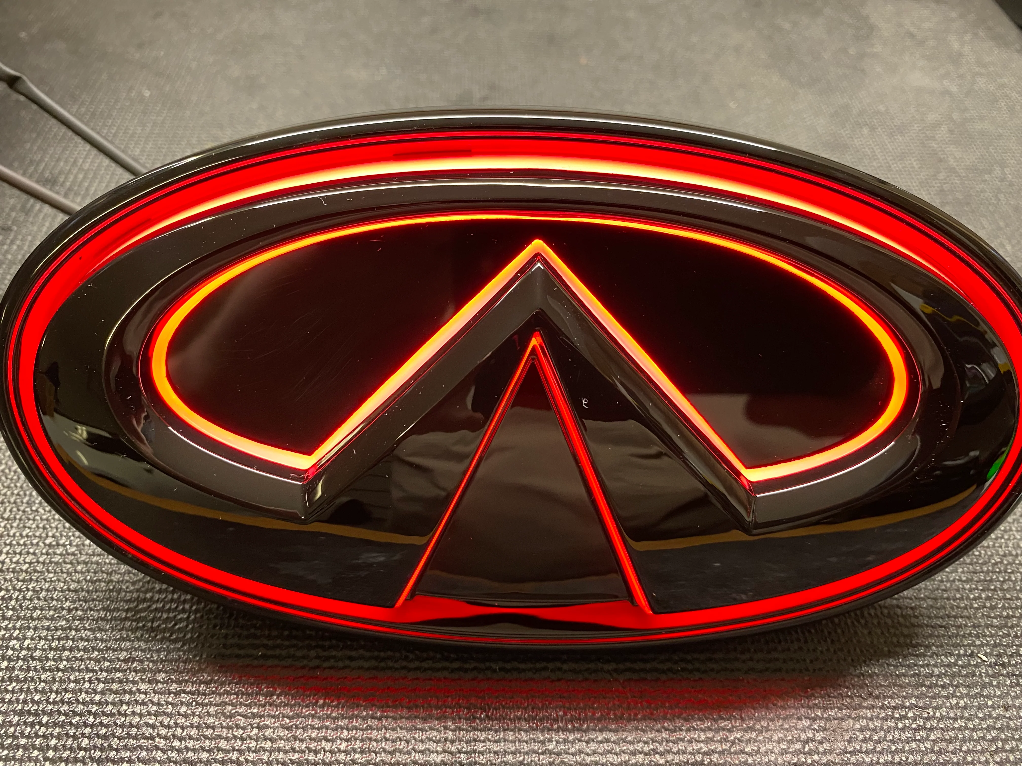 2014-2024 Q50 Q60 Color Changing RGB Flow LED Badge Grill Emblem Logo - Image 4