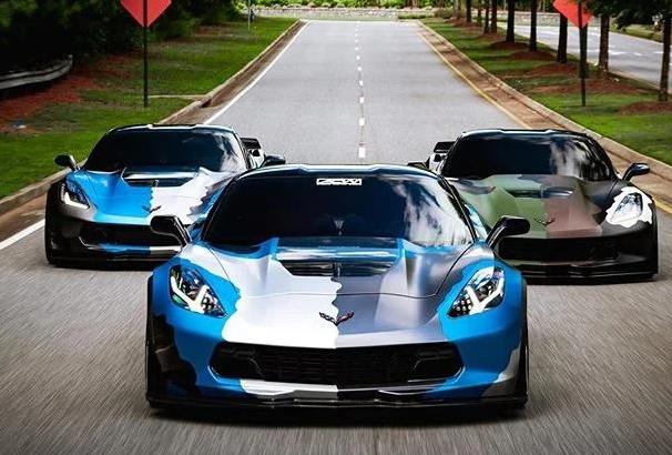 2014-2019 Chevy C7 Corvette RGBW Flow Series LED DRL XB LED Headlights - Image 20