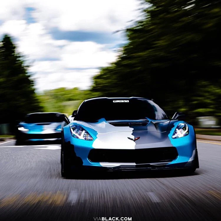 2014-2019 Chevy C7 Corvette RGBW Flow Series LED DRL XB LED Headlights - Image 21