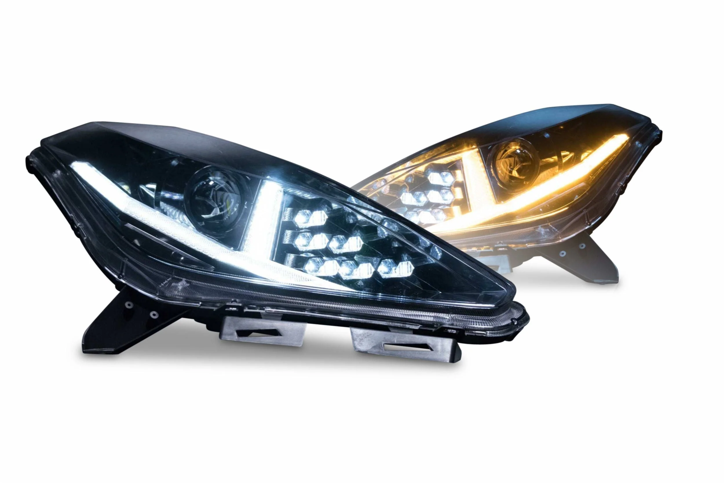 2014-2019 Chevy C7 Corvette RGBW Flow Series LED DRL XB LED Headlights - Image 25