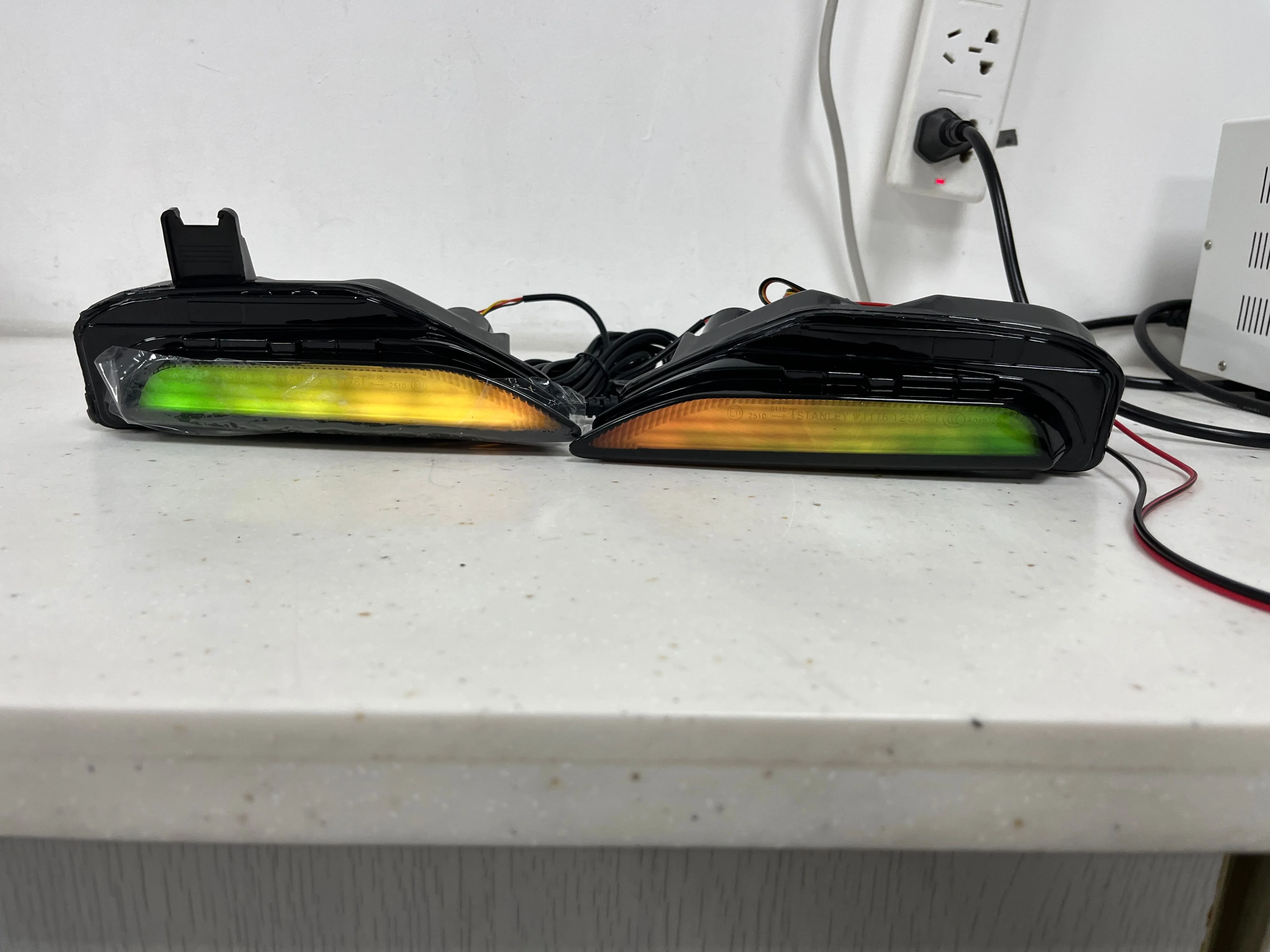 2014-2024 Infiniti Q50 Flow Series RGB LED Bumper Lights - Image 5