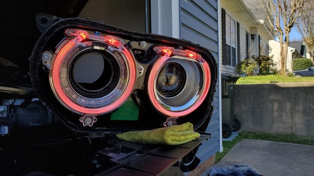 2015-2023 Dodge Challenger RGBW +A LED DRL Replacement Boards - Image 10