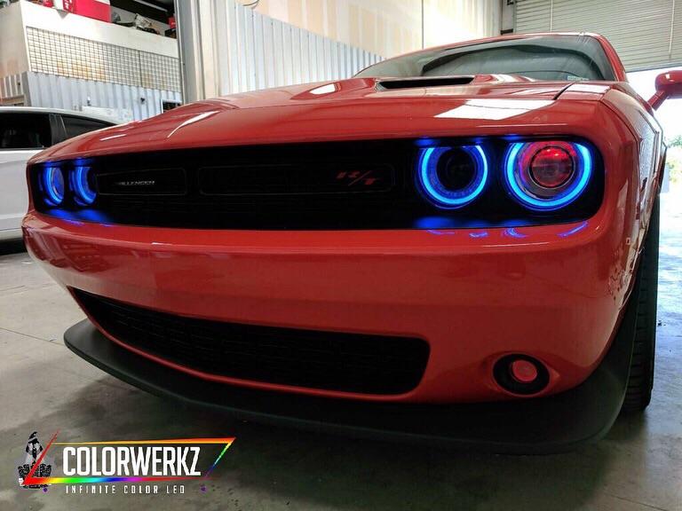 2015-2023 Dodge Challenger RGBW +A LED DRL Replacement Boards - Image 13
