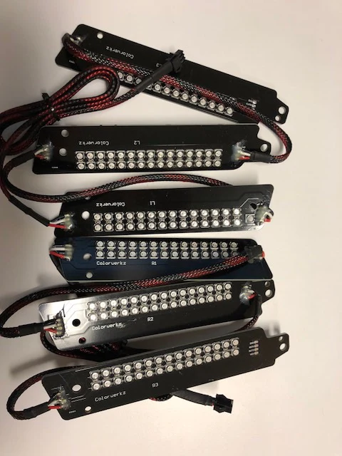 2015-2017 Ford Mustang RGBW Flow Series LED DRL Boards - Image 3