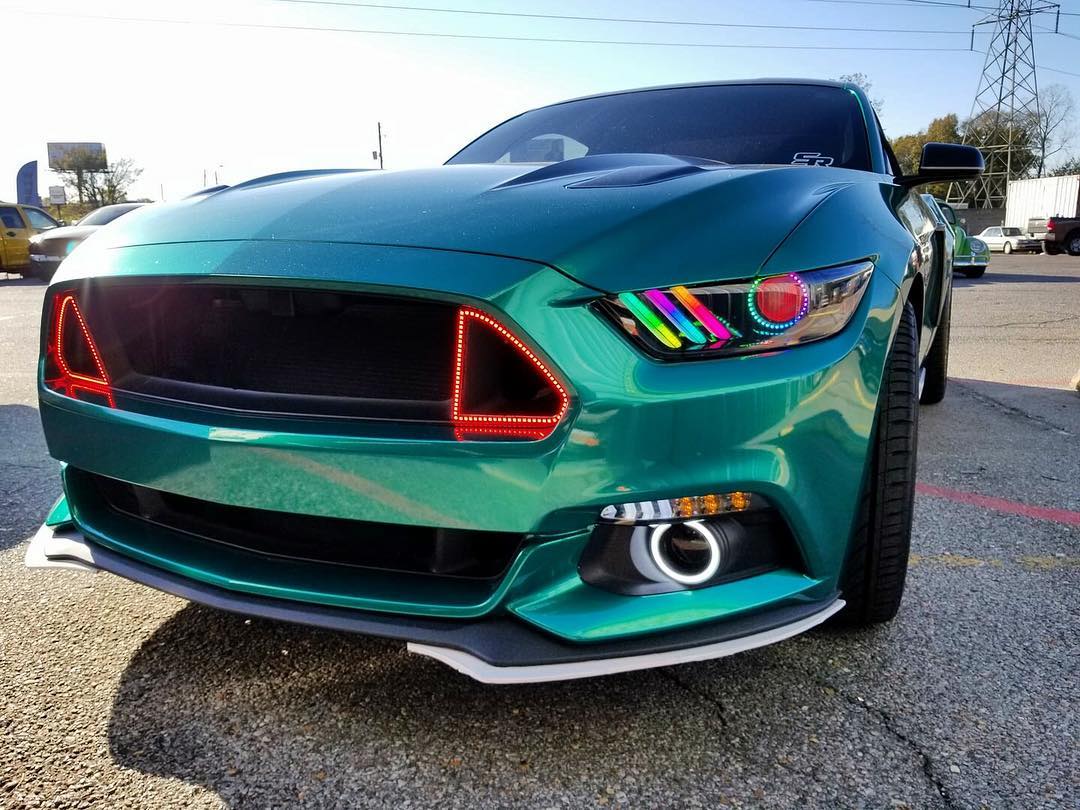 2015-2017 Ford Mustang RGBW Flow Series LED DRL Boards - Image 8